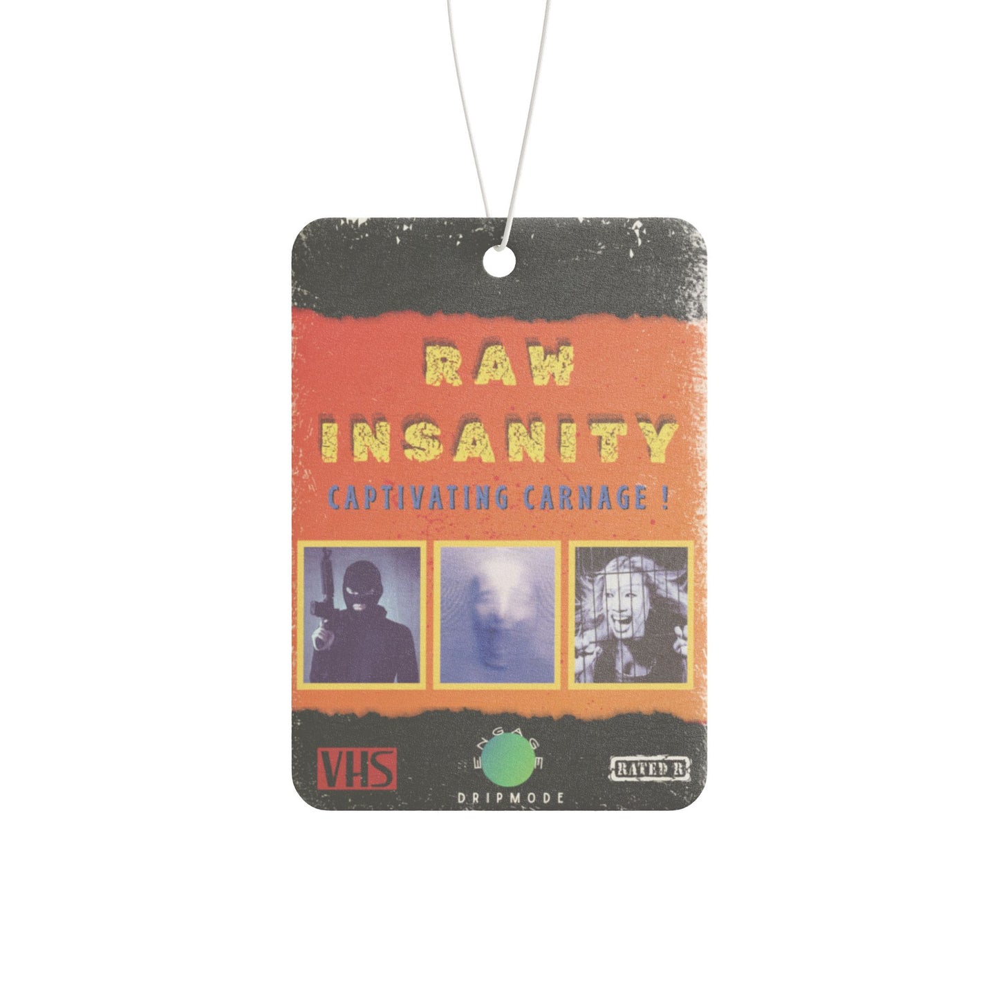 RAW INSANITY Car Air Freshener