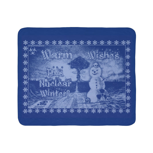 Warm Wishes Fleece Sherpa Blanket