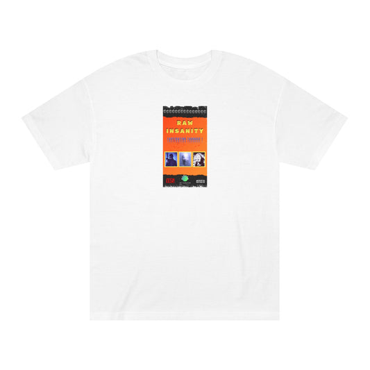 Raw Insanity VHS tee